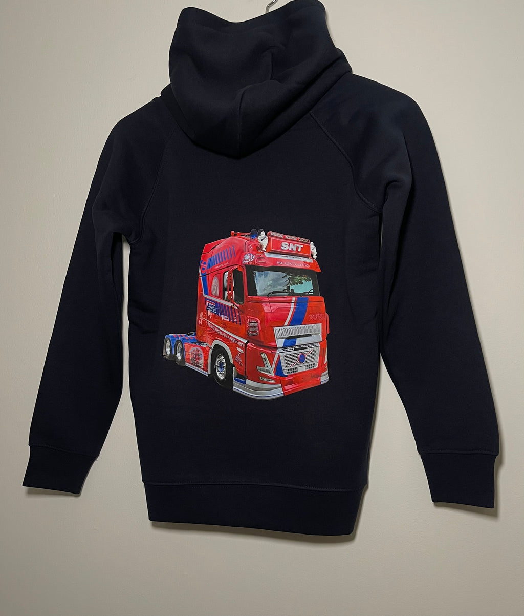 Kids Volvo Printed Hoodie | Made To Order