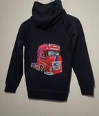 Kids Volvo Printed Hoodie | Made To Order