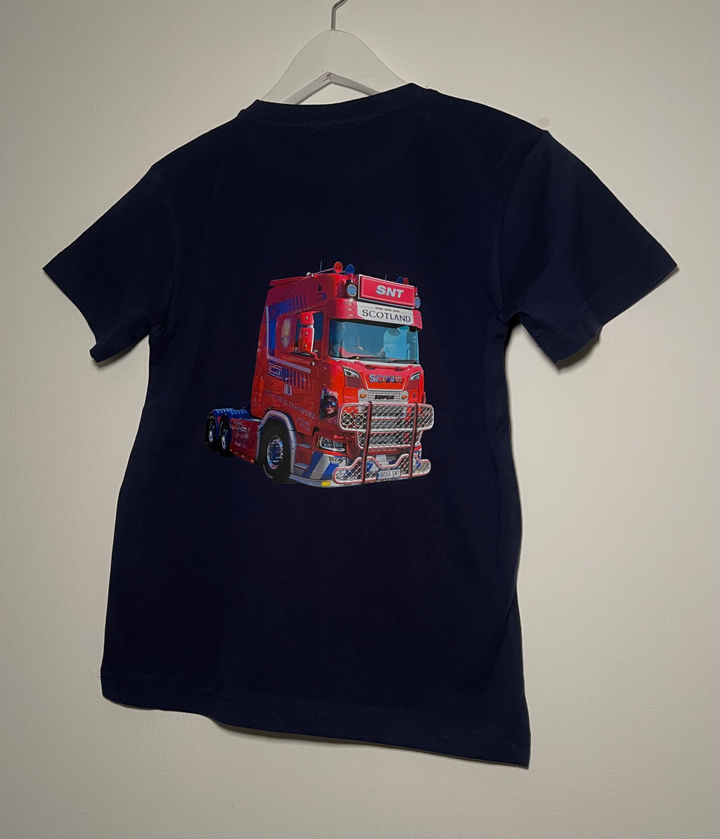 Kids BO55 SNT Printed T Shirt | Made To Order