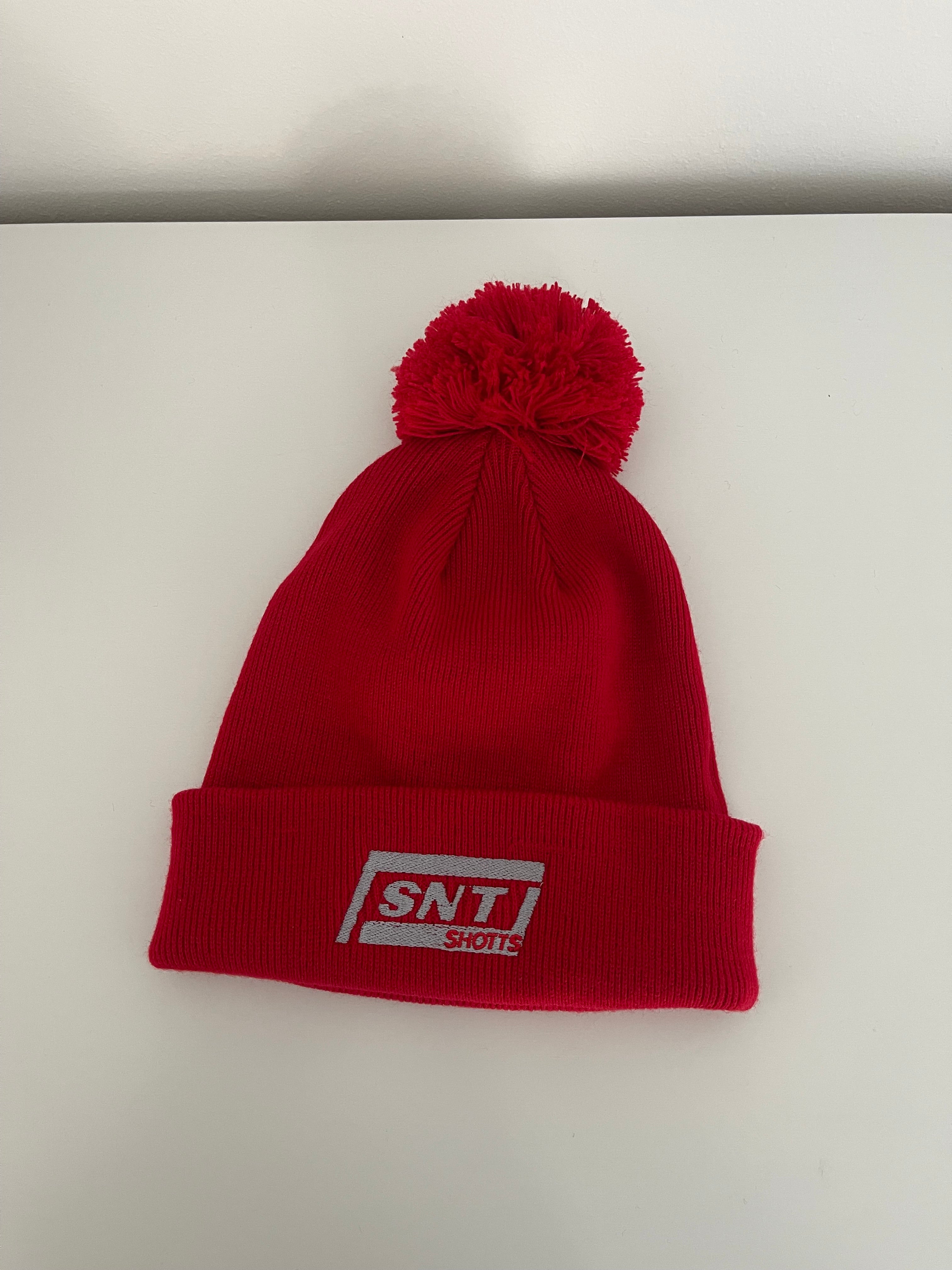 SNT Red Beanie Hat