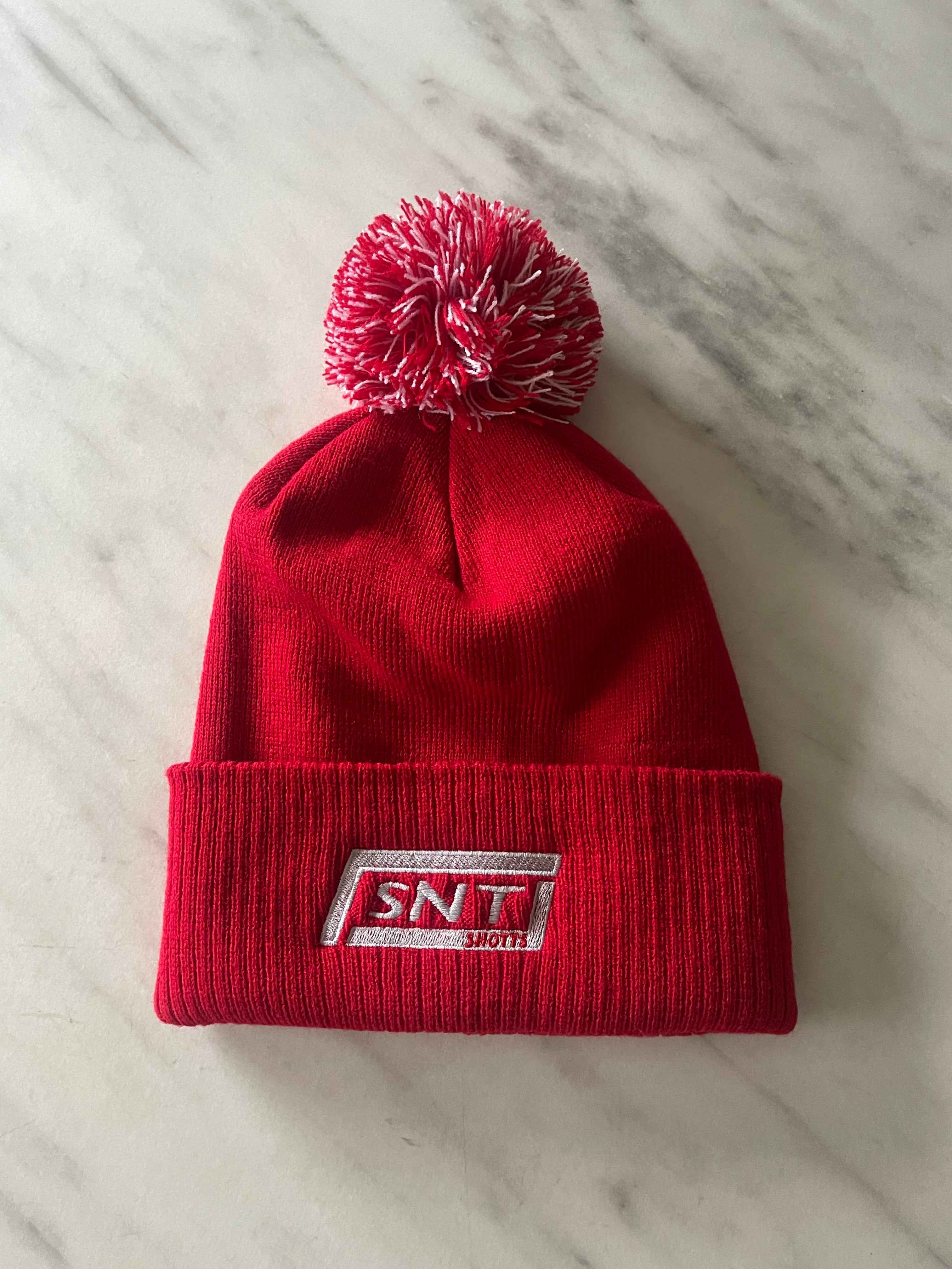 Adults SNT Red Beanie Hat