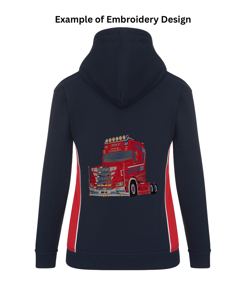 Adults T Cab Embroidered Hoodie | Made To Order